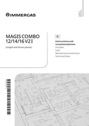Immergas Magis Combo 16 V2 I Instructions And Recommendations