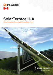 Clenergy PV-ezRack SolarTerrace II-A Planning And Installation