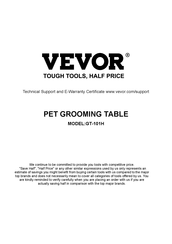 VEVOR GT-101H Manual