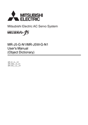 Mitsubishi Electric MELSERVO-J5 MR-J5-G-N1 User Manual