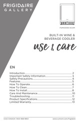 Frigidaire GALLERY FGMIS5060-6COM Use And Care Manual