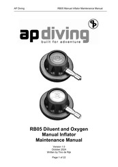 AP Diving RB05D Maintenance Manual