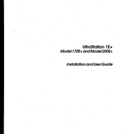 Tritec UltraStation 1E+ Installation And User Manual
