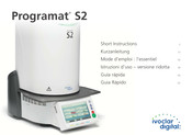 Ivoclar digital Programat S2 Short Instructions