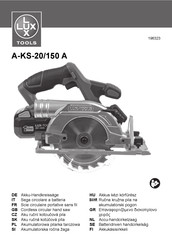 Lux Tools 196323 Instruction Manual