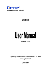 Synway UC200-45 User Manual
