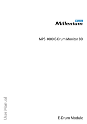 thomann Millenium MPS-1000 E-Drum Monitor BD User Manual
