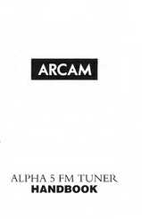 Arcam ALPHA 5 Handbook