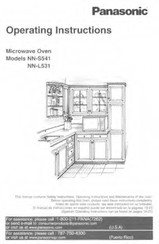 Panasonic NN-S541 Operating Instructions Manual