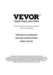 VEVOR KD-Q102 Instructions Manual