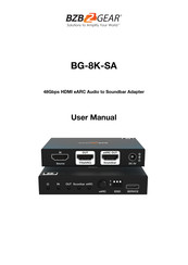 BZBGEAR BG-8K-SA User Manual