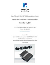 Rosco Safe-T-Scope 360AHD Quick Start Manual