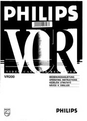 Philips VR200 Operating Instructions Manual