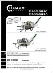 Lumag SSA-500EHPRO Original Operating Instructions