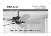 Kichler Lighting MONARCH II PATIO 310103 Instruction Manual