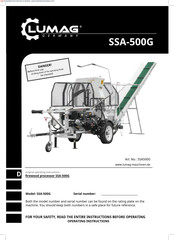 Lumag SSA-500G Original Operating Instructions