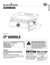 Black Stone 2330AU Owner's Manual