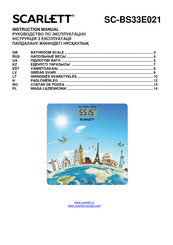 Scarlett SC-BS33E021 Instruction Manual