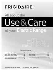 Frigidaire CFEF3012PBD Use & Care Manual