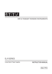 Aim-TTI EL561R Instruction Manual