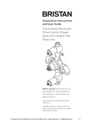 Bristan PM2 SHC3STP C Installation Instructions And User Manual