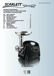 Scarlett Silver line SL-MG46M01 Instruction Manual