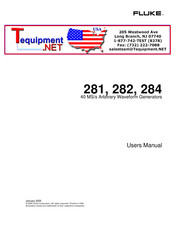 Fluke 284 User Manual