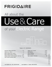 Frigidaire FFEF3020LWE Use & Care Manual