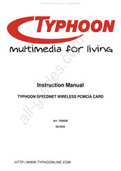 TYPHOON 70060B Instruction Manual