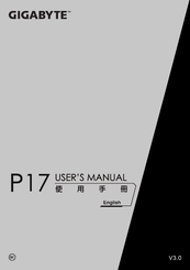 Gigabyte P17F User Manual