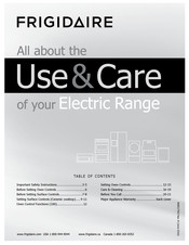 Frigidaire FFEF3043LSN Use & Care Manual