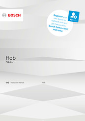 Bosch PVS775FC5E Instruction Manual