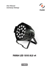 Flash PAR64 LED 1810 ALU v4 User Manual