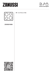 Zanussi ZGO62414BA User Manual