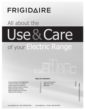 Frigidaire LGEF3046TFA Use & Care Manual