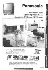 Panasonic OmniVision PV-C2080 Operating Instructions Manual