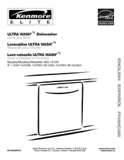 Kenmore ULTRA WASH 66513139K701 Use & Care Manual
