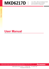Acnodes MKD6217D User Manual