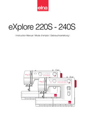 ELNA eXplore 220S Instruction Manual