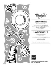 Whirlpool DU810SWPU3 Use & Care Manual