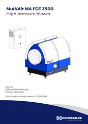 Kongskilde MultiAir MA FCE3500 Manual