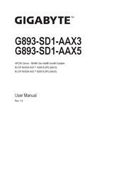Gigabyte G893-SD1-AAX5 User Manual