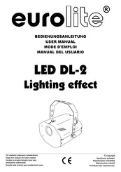 EuroLite LED DL-2 User Manual