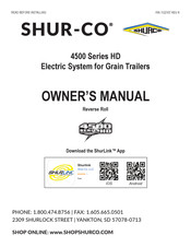 Shur-Co HD 4500 Series Owner's Manual