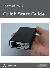 Aethlabs microAeth AL30 Quick Start Manual