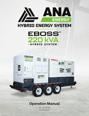 ANA EBOSS 220kvA Operation Manual