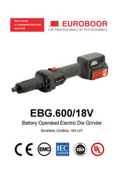 Euroboor EBG.600/18V User Manual