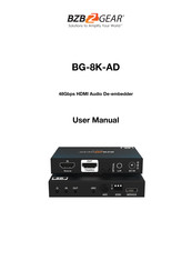 BZBGEAR BG-8K-AD User Manual