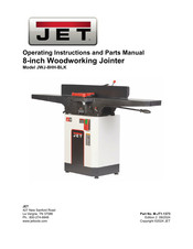 Jet JWJ-8HH-BLK Operating Instructions And Parts Manual