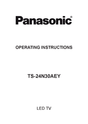 Panasonic TS-24N30AEY Operating Instructions Manual